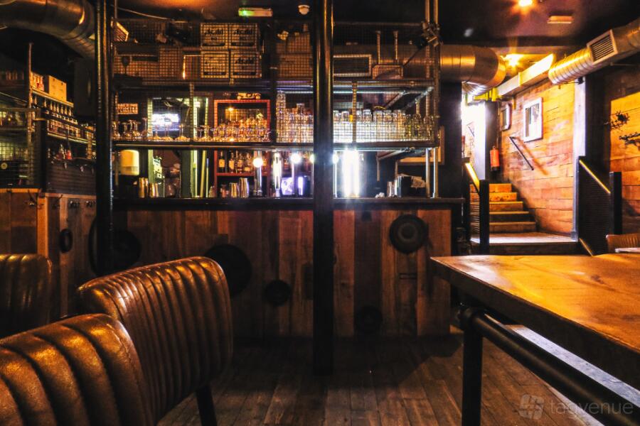 Moonshine Bar at Bootlegger Bar Cardiff in Cardiff Centre