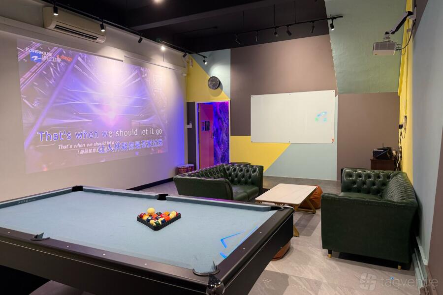 Entire Venue at Connections Space X Partea in Singapore