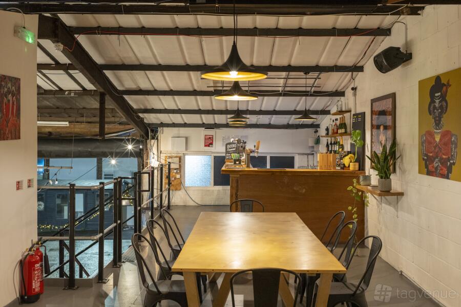 The Gallery at Eko Brewery and Tap room in Peckham, London