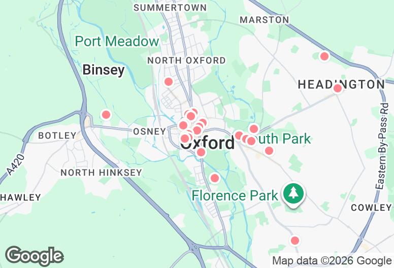 Map of Oxford